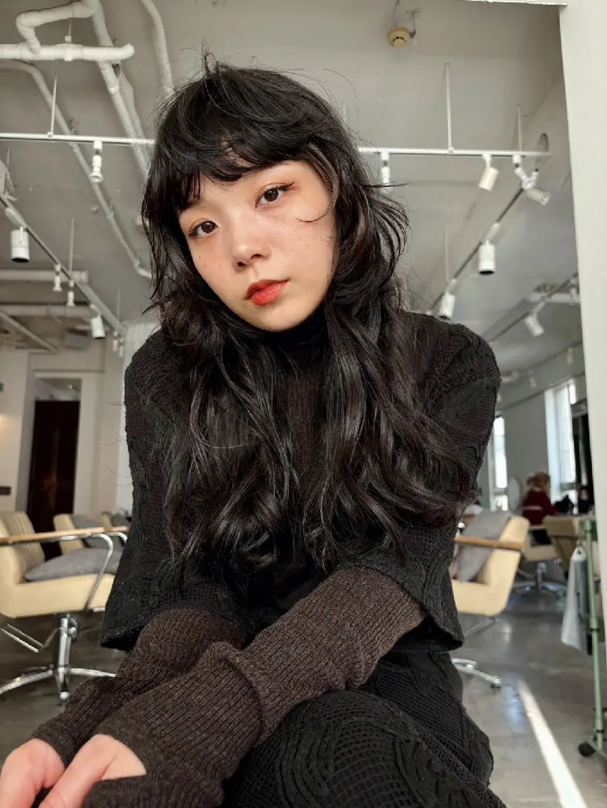 ロング パーマ ロング パーマ 柏Perm/UC HIBORINAMIのヘアスタイル