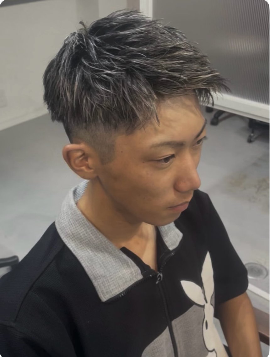 メンズ限定《カット+メッシュorハイライト》の写真
