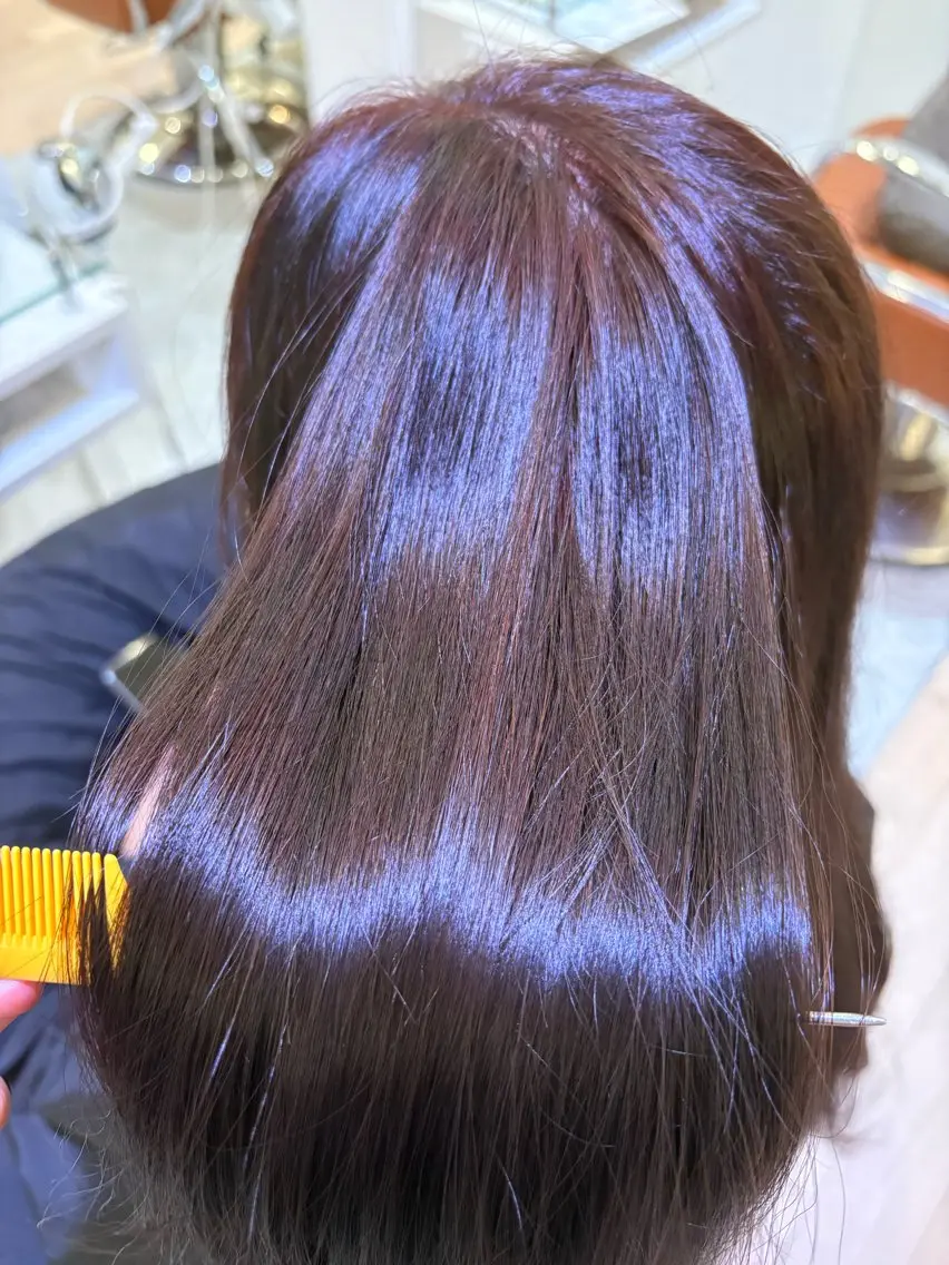 カラー 山本 幸乃のヘアスタイル