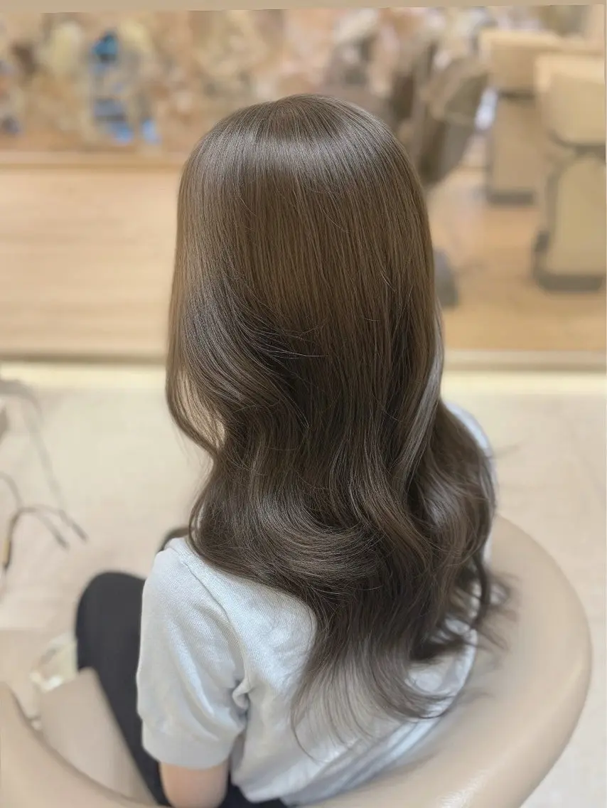 ロング ヘアカラー トリートメント ホノカ🫧 モデル募集のヘアスタイル