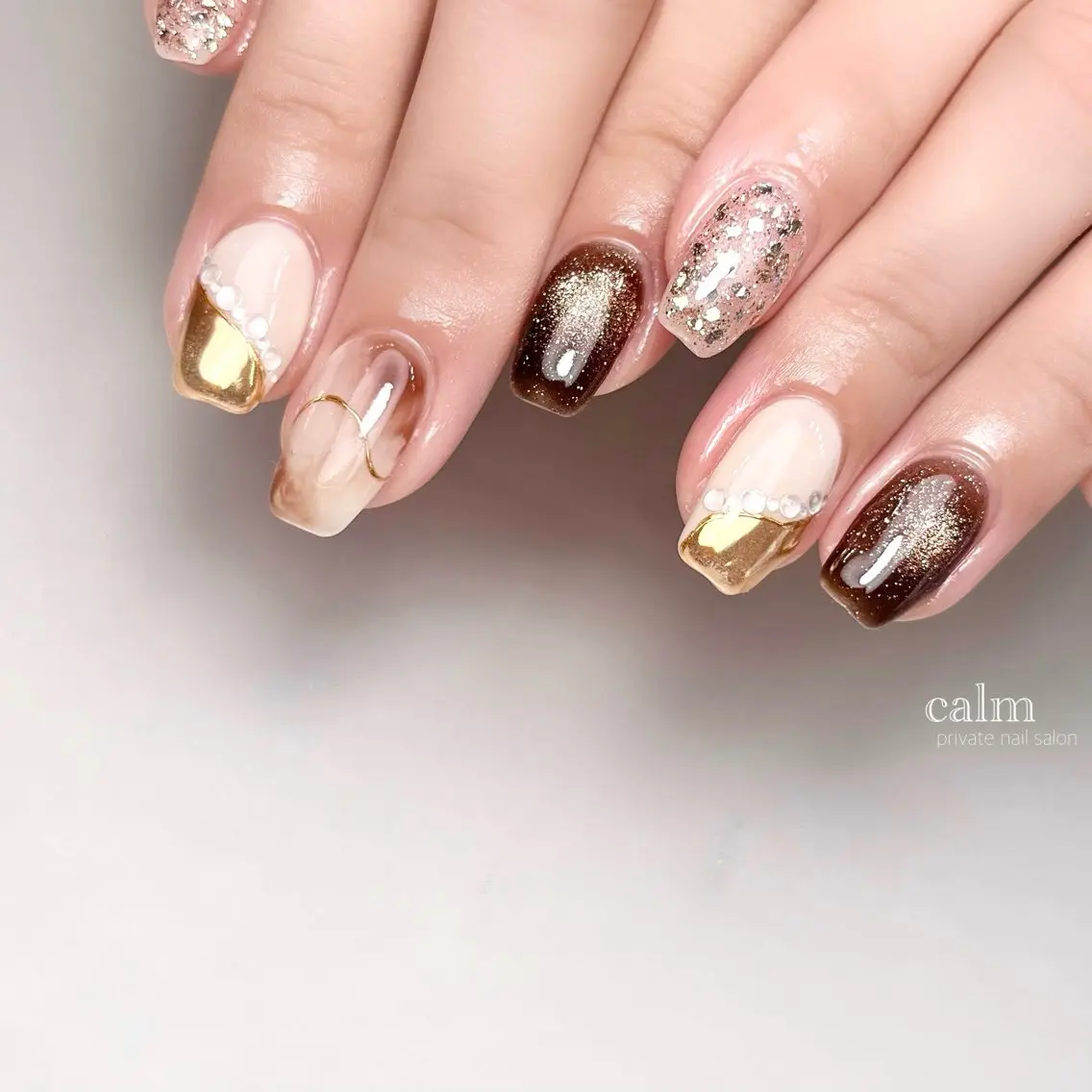 ネイル ハンドネイル calm 〔ｶｰﾑ〕のネイルデザイン