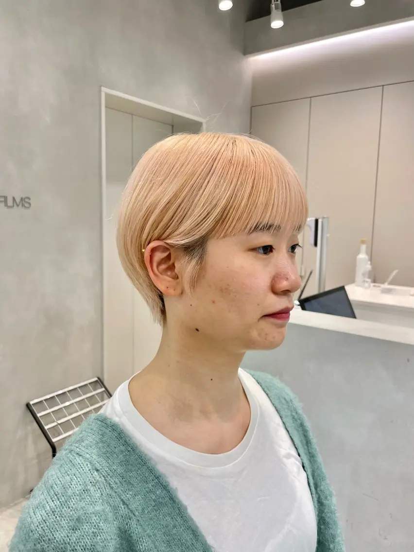 ショート 似合わせカット ショートヘア 表参道レイヤーカット 髪質改善山岸季生のヘアスタイル