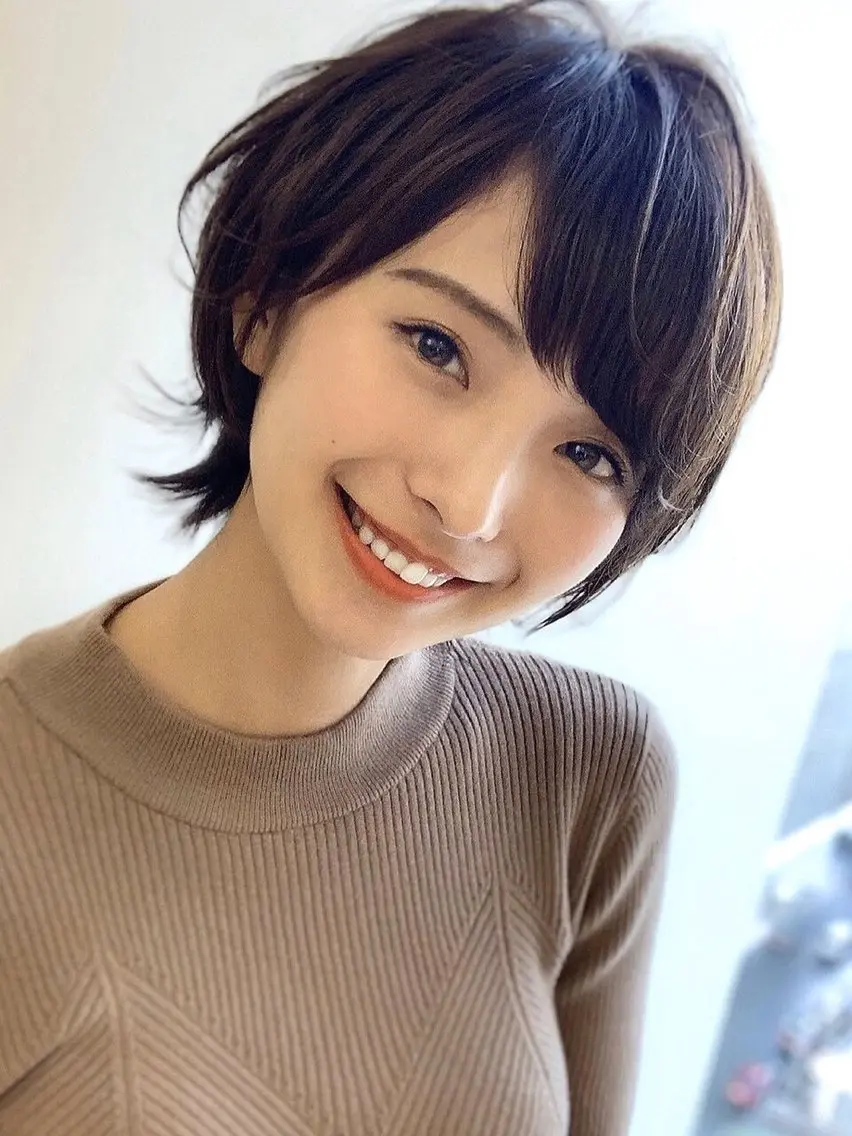 ショート ショートヘアー◎ 縮毛矯正◎のヘアスタイル