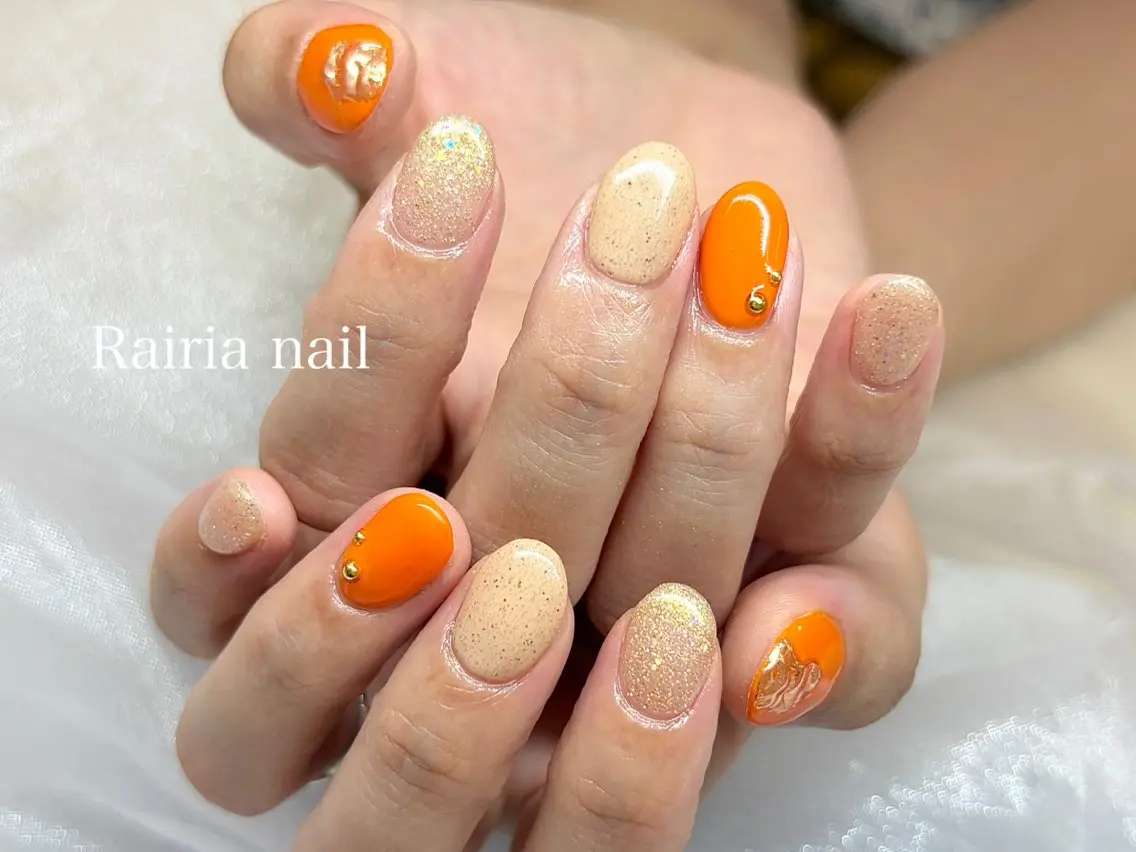 ネイル ハンドネイル Sato. Rairiaのネイルデザイン