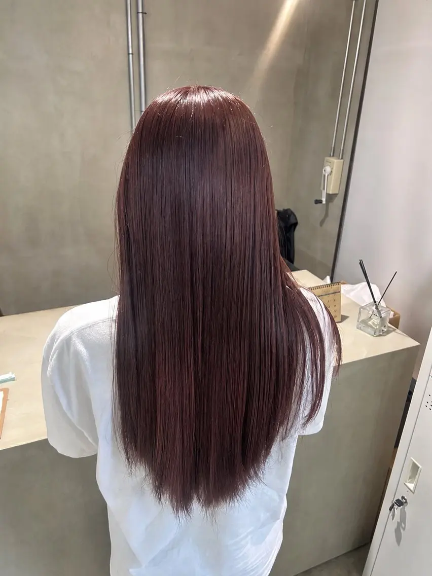 カラー ヘアカラー 大田 釉唯のヘアスタイル