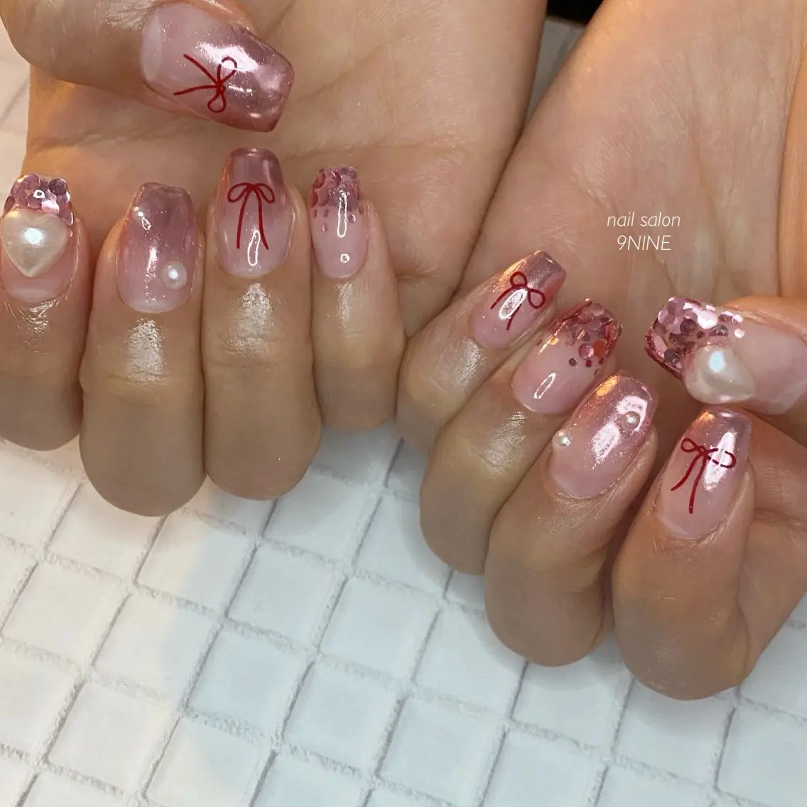 ネイル ハンドネイル nail salon 9NINEのネイルデザイン