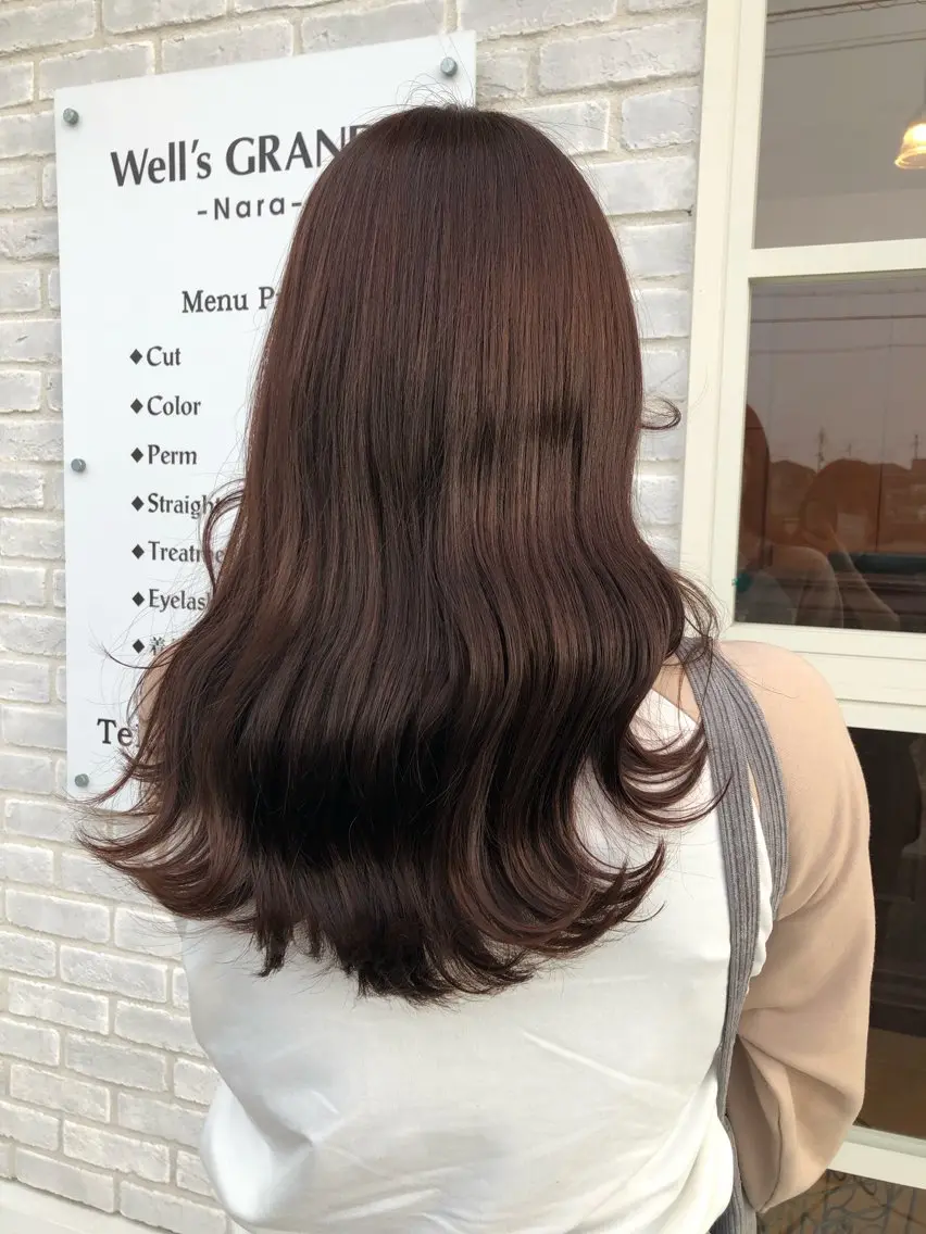 カラー カット ヘアカラー 今中紗英 /奈良市/尼ヶ辻のヘアスタイル