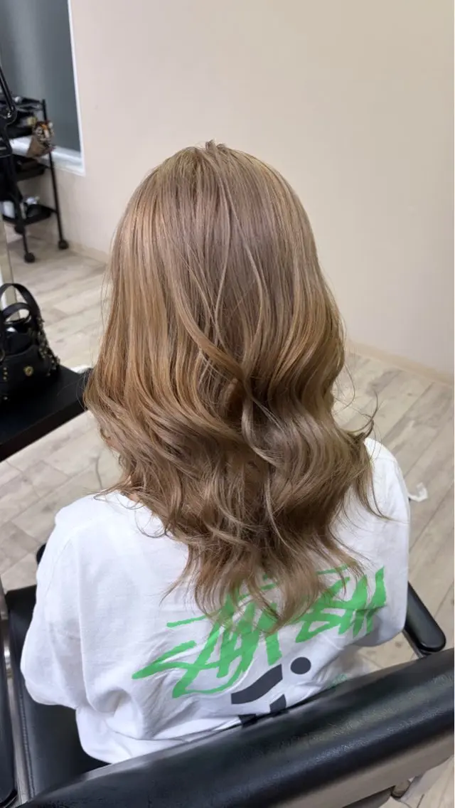 セミロング TIDEHAIR/ MANATOのヘアスタイル