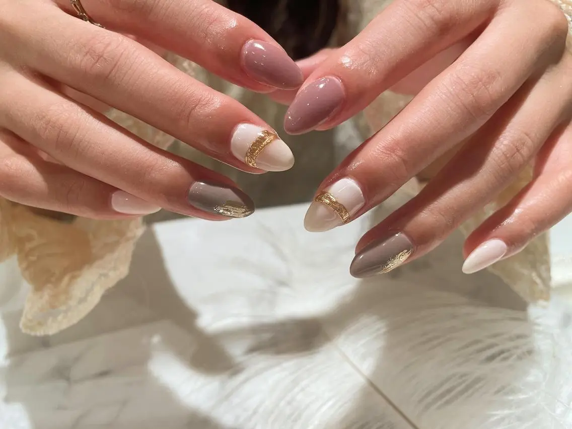 ネイル ハンドネイル Aing nail 澤瀬のネイルデザイン