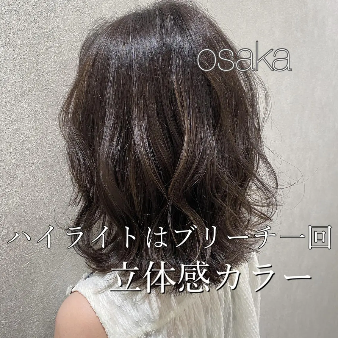 ミディアム hair salon MEMENTOのヘアスタイル