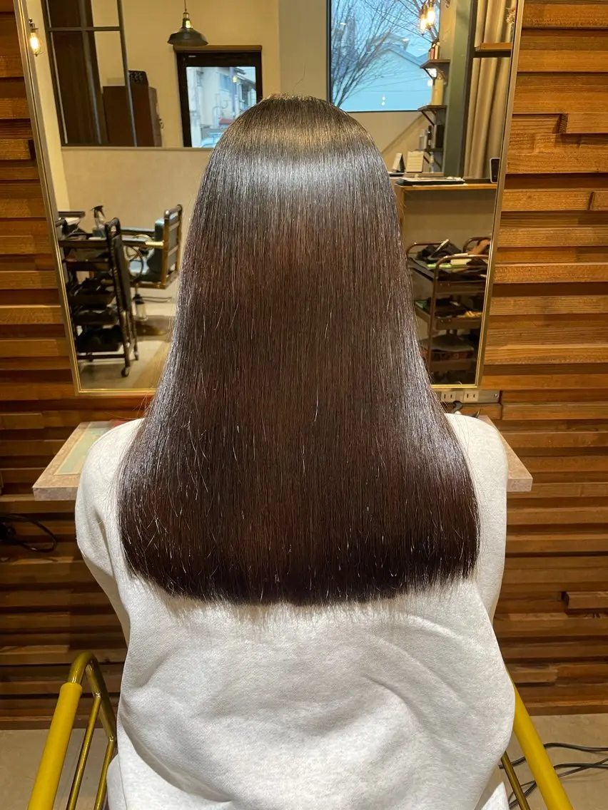 ロング 安倍 辰哉のヘアスタイル