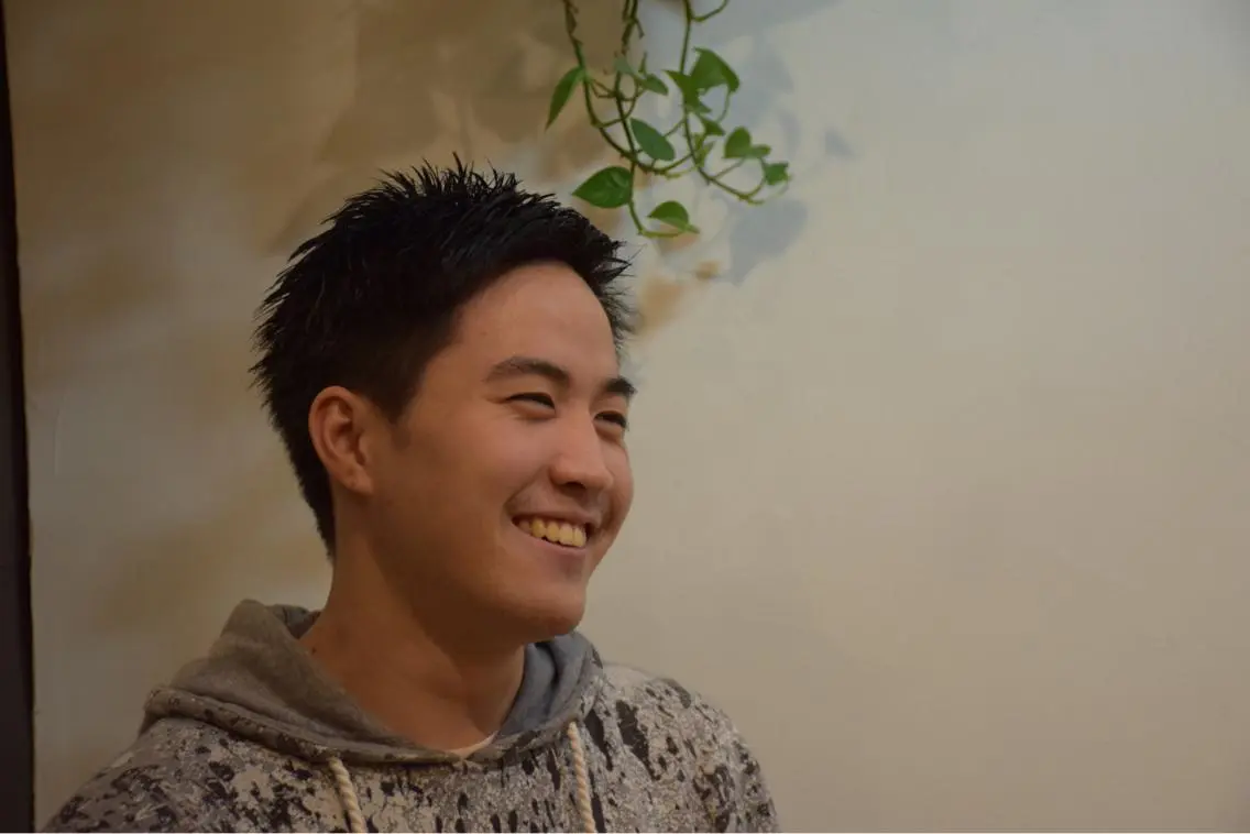 ショート メンズ カット 福井 稜平のヘアスタイル