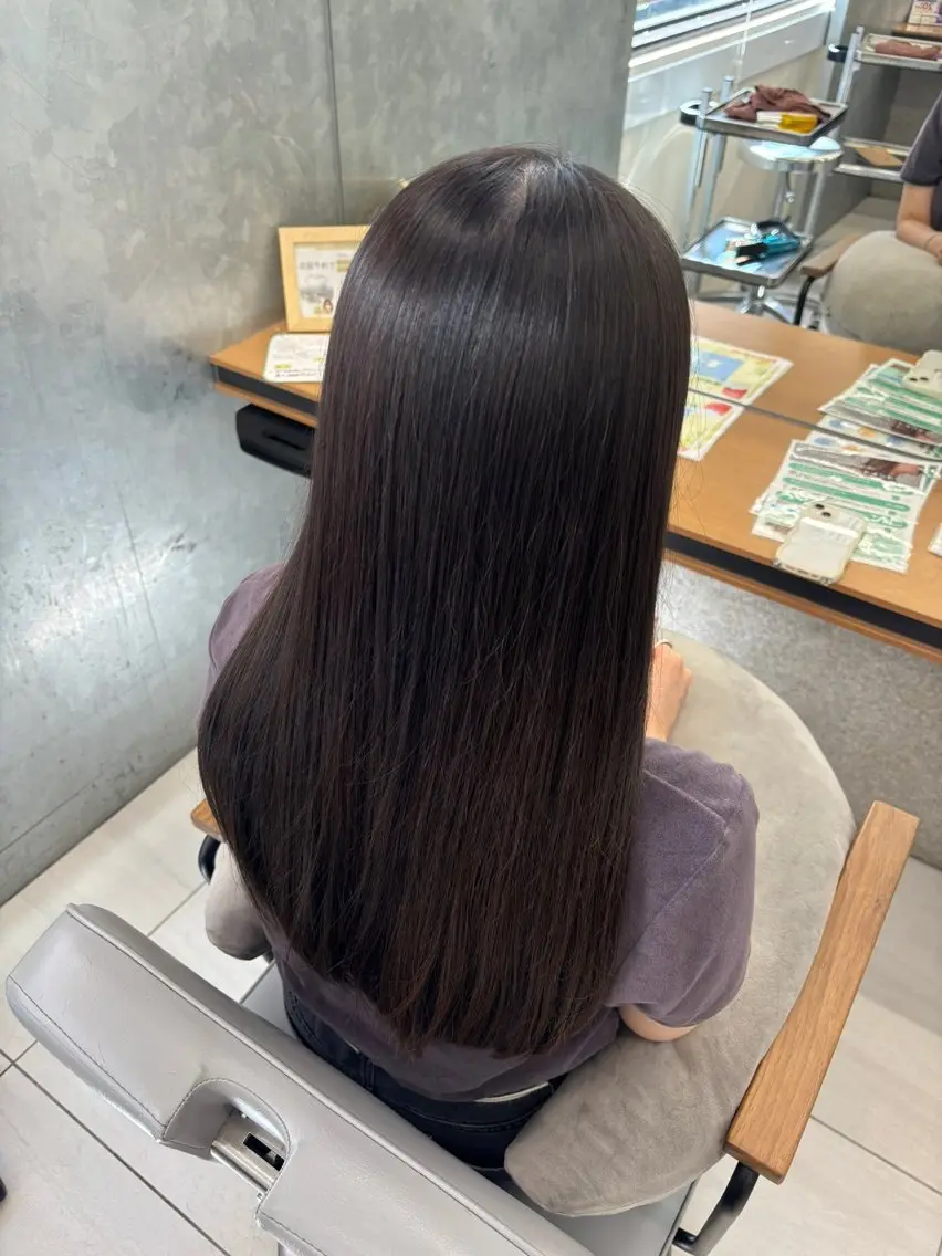 ロング カット ヘアカラー 🍒BASSA池袋 🍋momo🍒のヘアスタイル