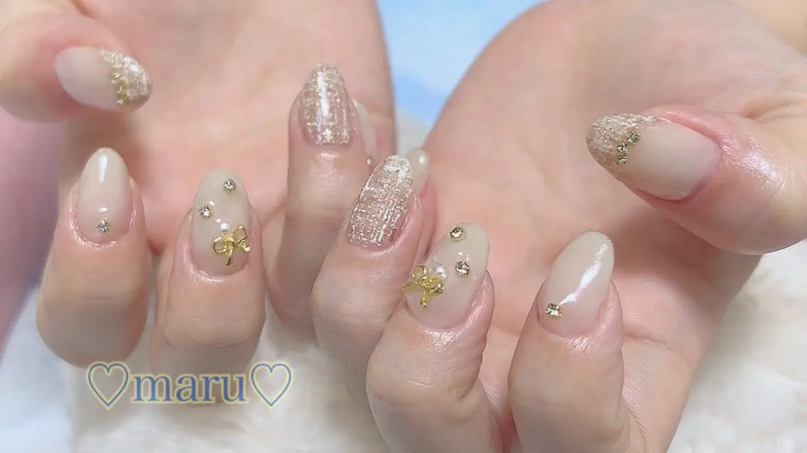 ネイル ハンドネイル フットネイル まるみ♡7/1〜値上 げ致します(>_<)のその他イメージ