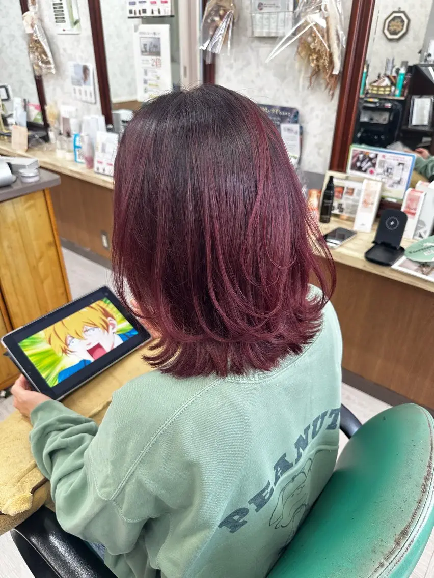 セミロング カラー 髪質改善のプロ✨りな さんのその他イメージ