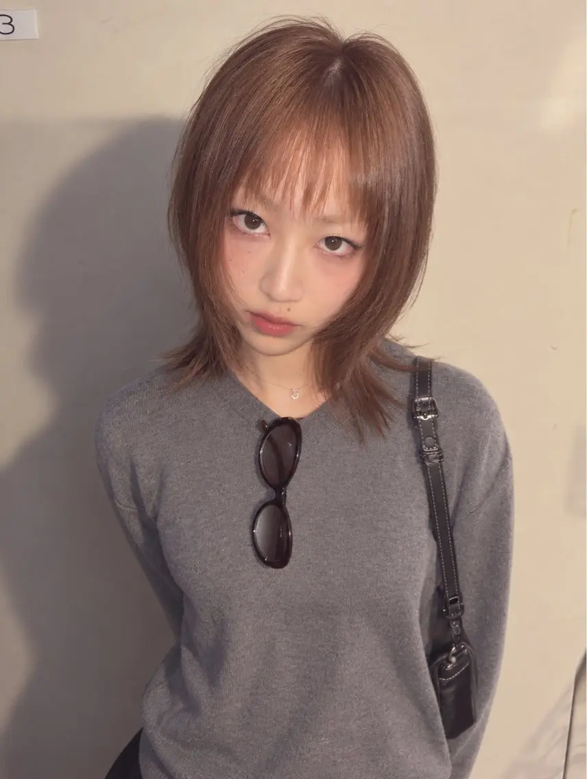 《🧸人気No.2》🍀ブリーチなしダブルカラー 透明感カラー/艶カラー/季節カラー/ブリーチなしの写真