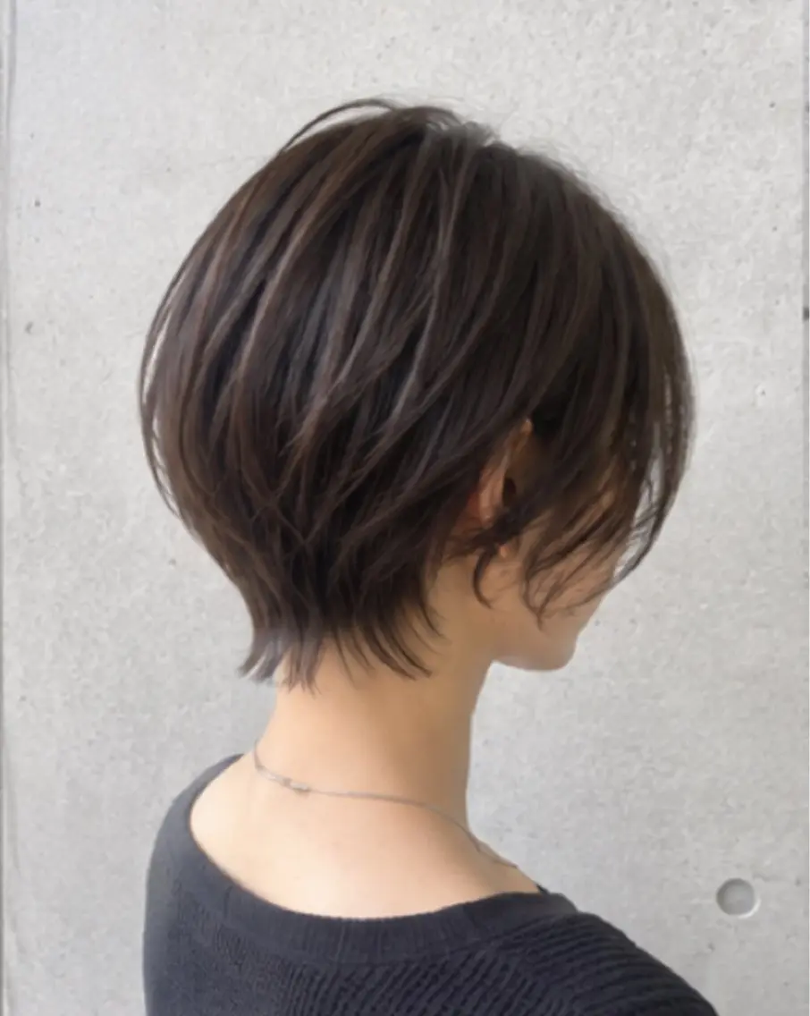 ショート 鵜野 惠帆のヘアスタイル