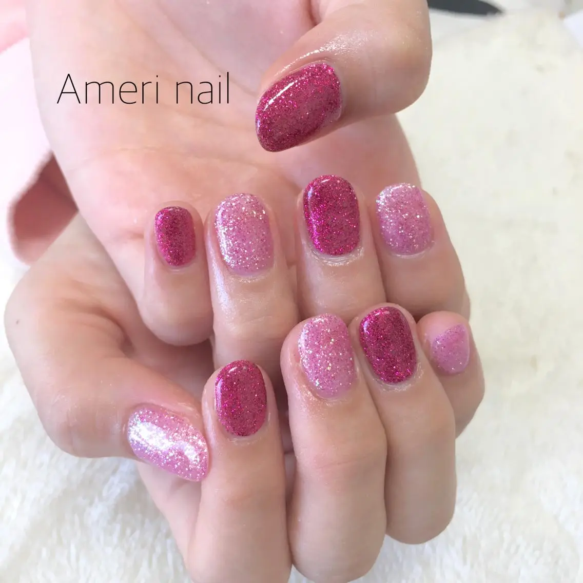 ネイル ワンカラーネイル Ameri nail /UKIのネイルデザイン