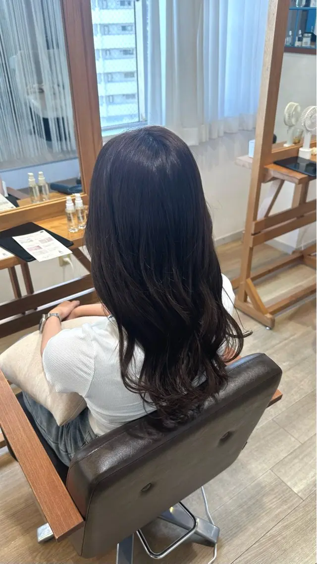 カラー ヘアカラー ヘッドスパ nana /カラー&極上スパのヘアスタイル