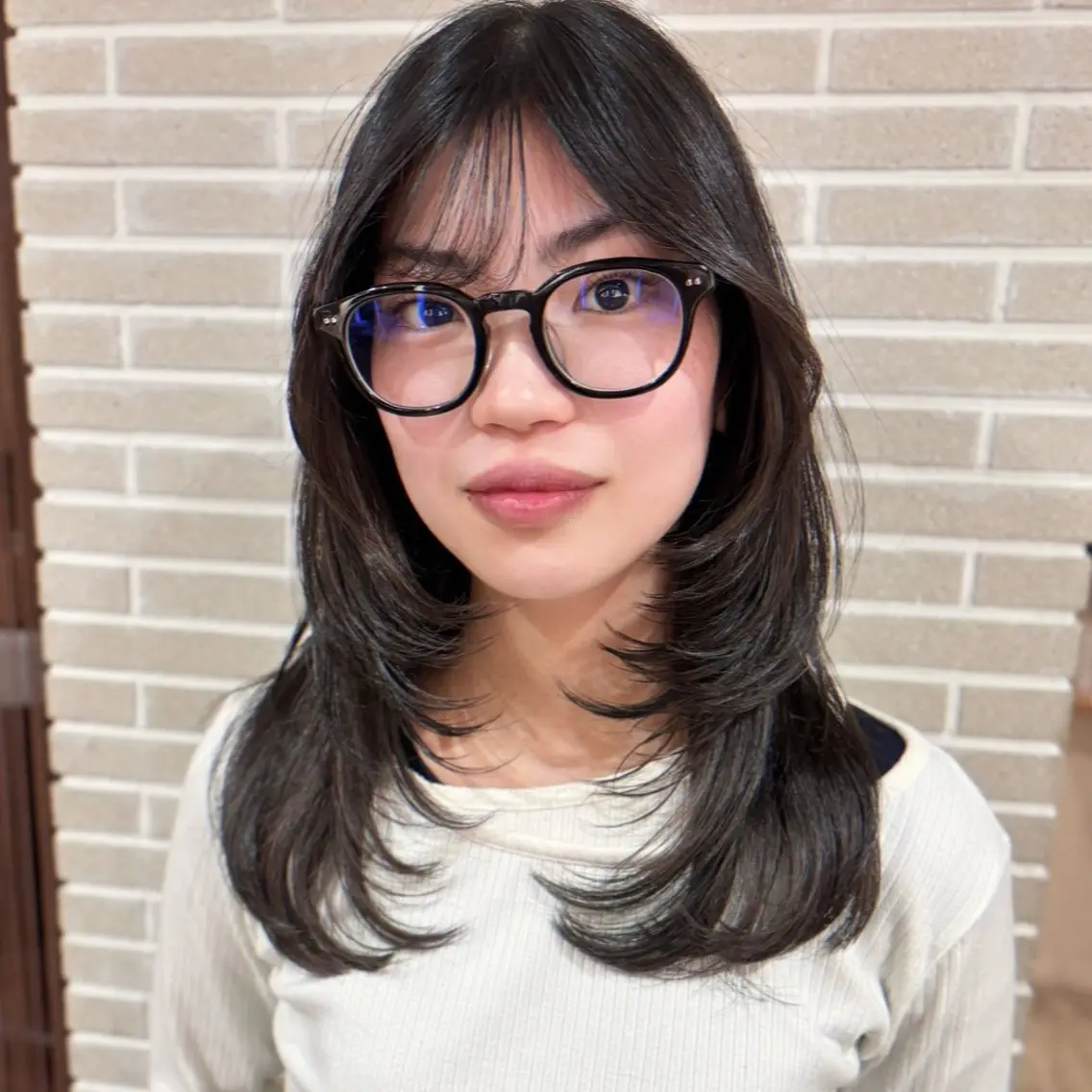 ロング カット レイヤーカット⭐️ 桑原 日花理のヘアスタイル