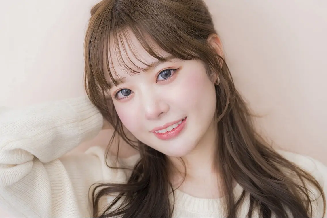 【推し活応援💖】フルメイク＋コテ巻きヘアセット🎶の写真