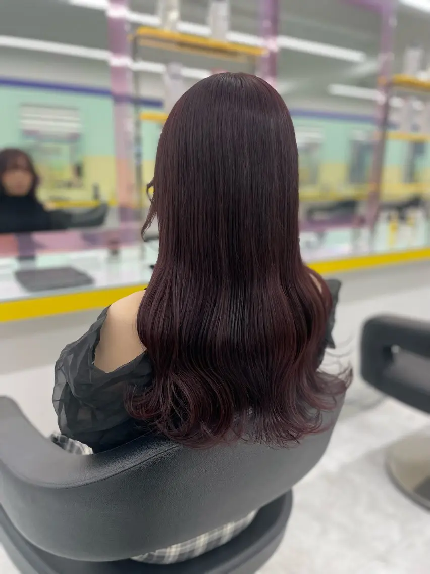 ロング カラー ヘアアレンジ ヘアカラー トリートメント ヘアセット 【透明感×レイヤー】 🍃RIKU🍃のヘアスタイル