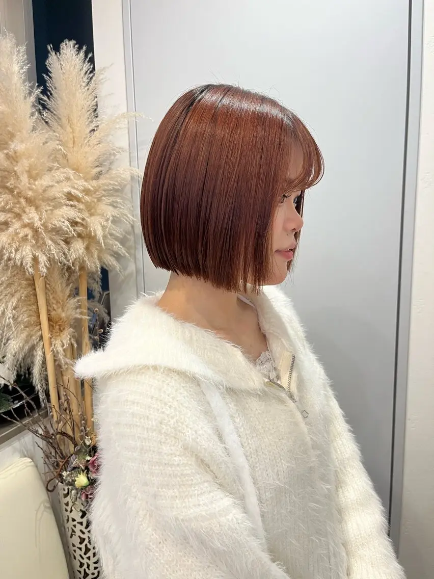 ショート 長谷川 愛花のヘアスタイル