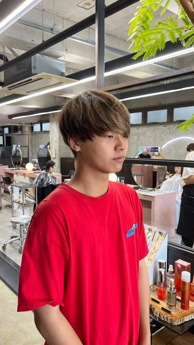 ショート カット ヘッドスパ 中江 友哉のヘアスタイル