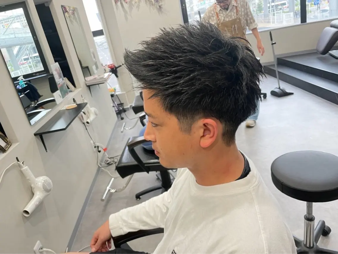 メンズ N-plants Saraのヘアスタイル