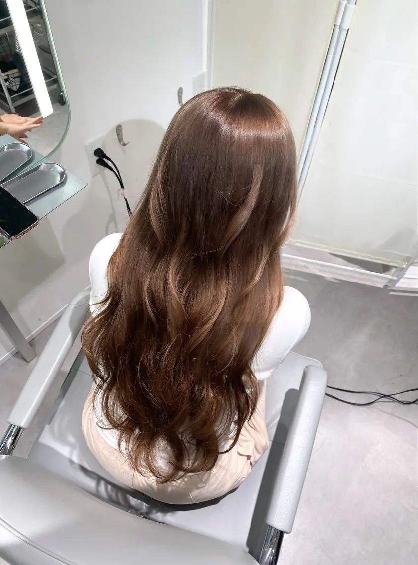 ロング ヘアカラー 川村 歩夏のヘアスタイル
