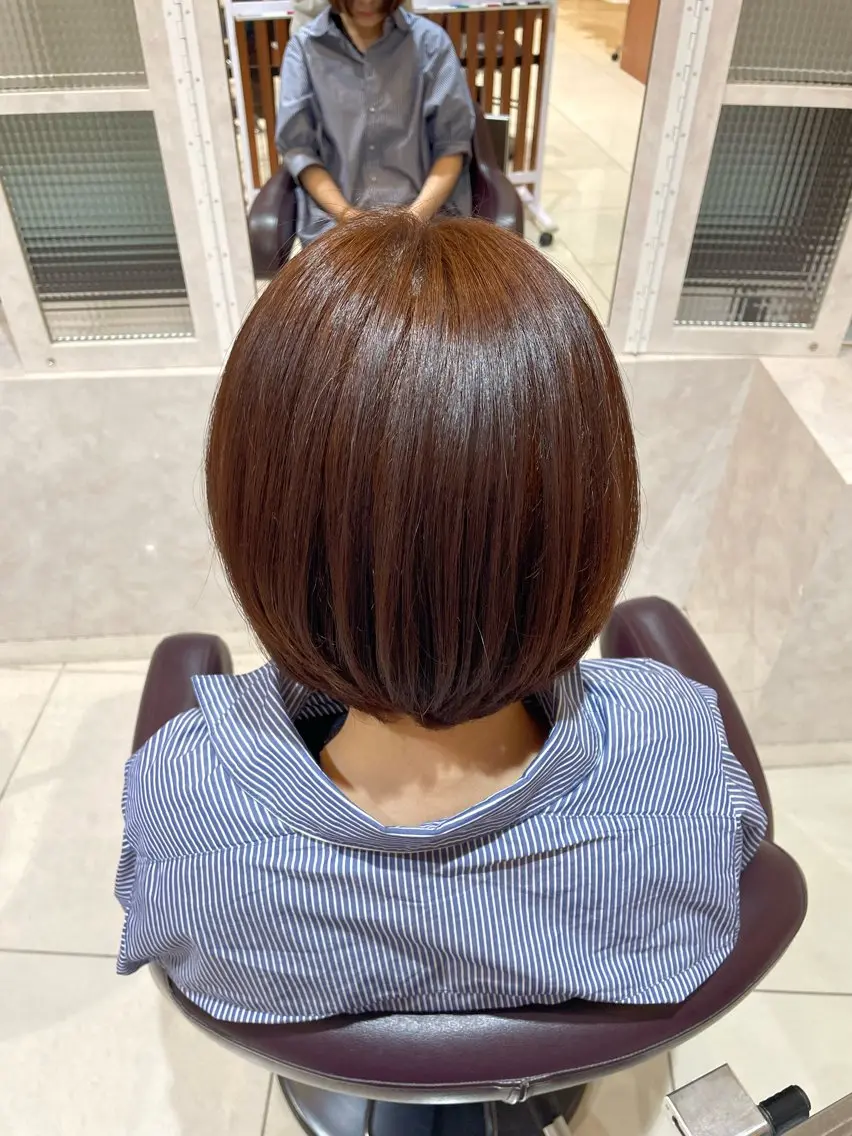 ショート カラー ブラウンカラー メンズ専門/栄/ パーマ特化/ゆうとのヘアスタイル
