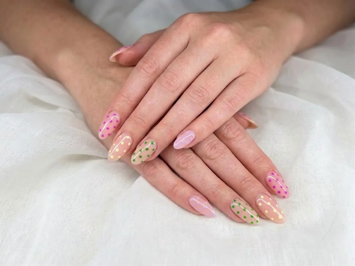 ネイル ドット ジェルネイル シンプルネイル Michan Nailのその他イメージ