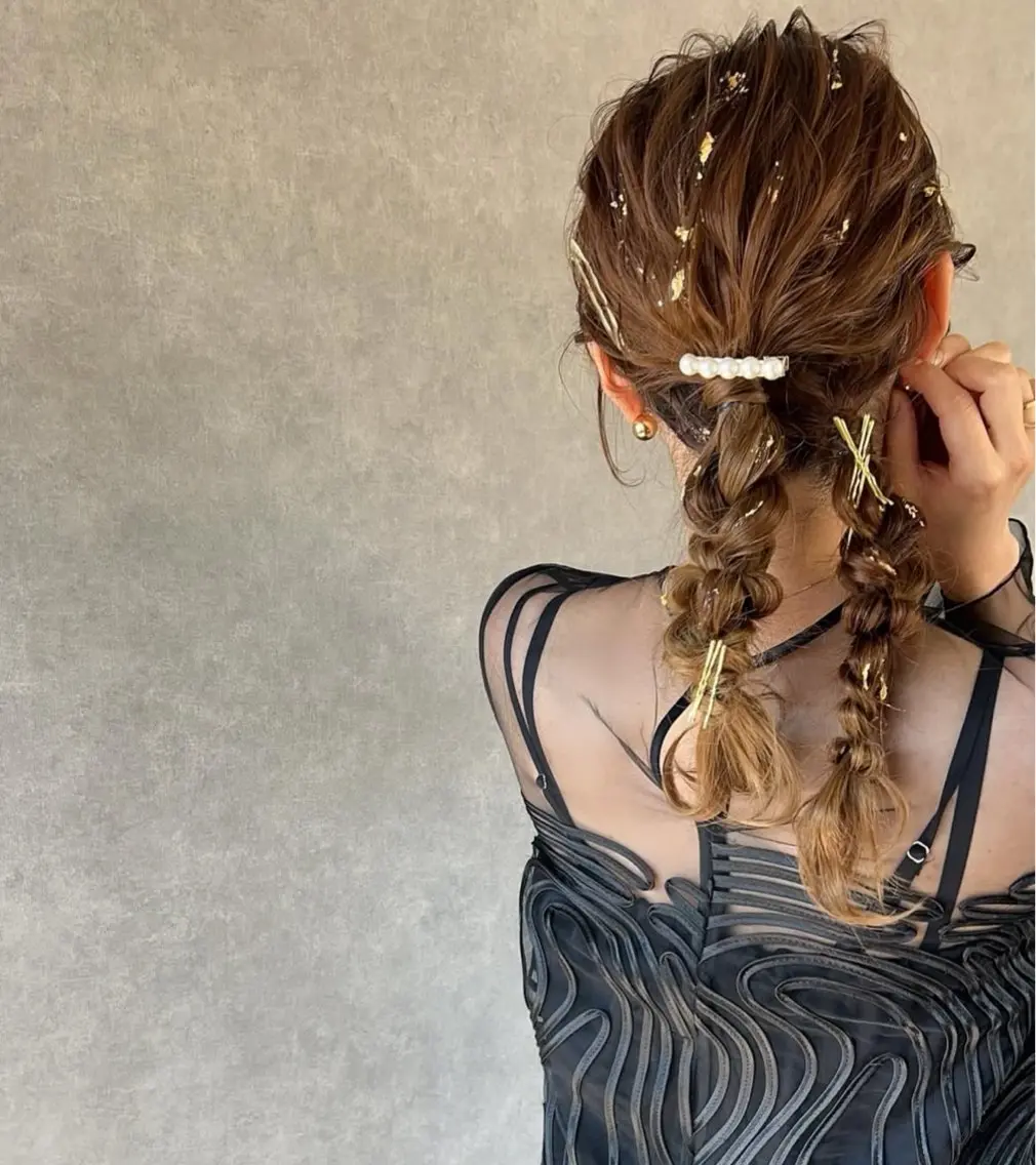 ヘアセット¥3500の写真