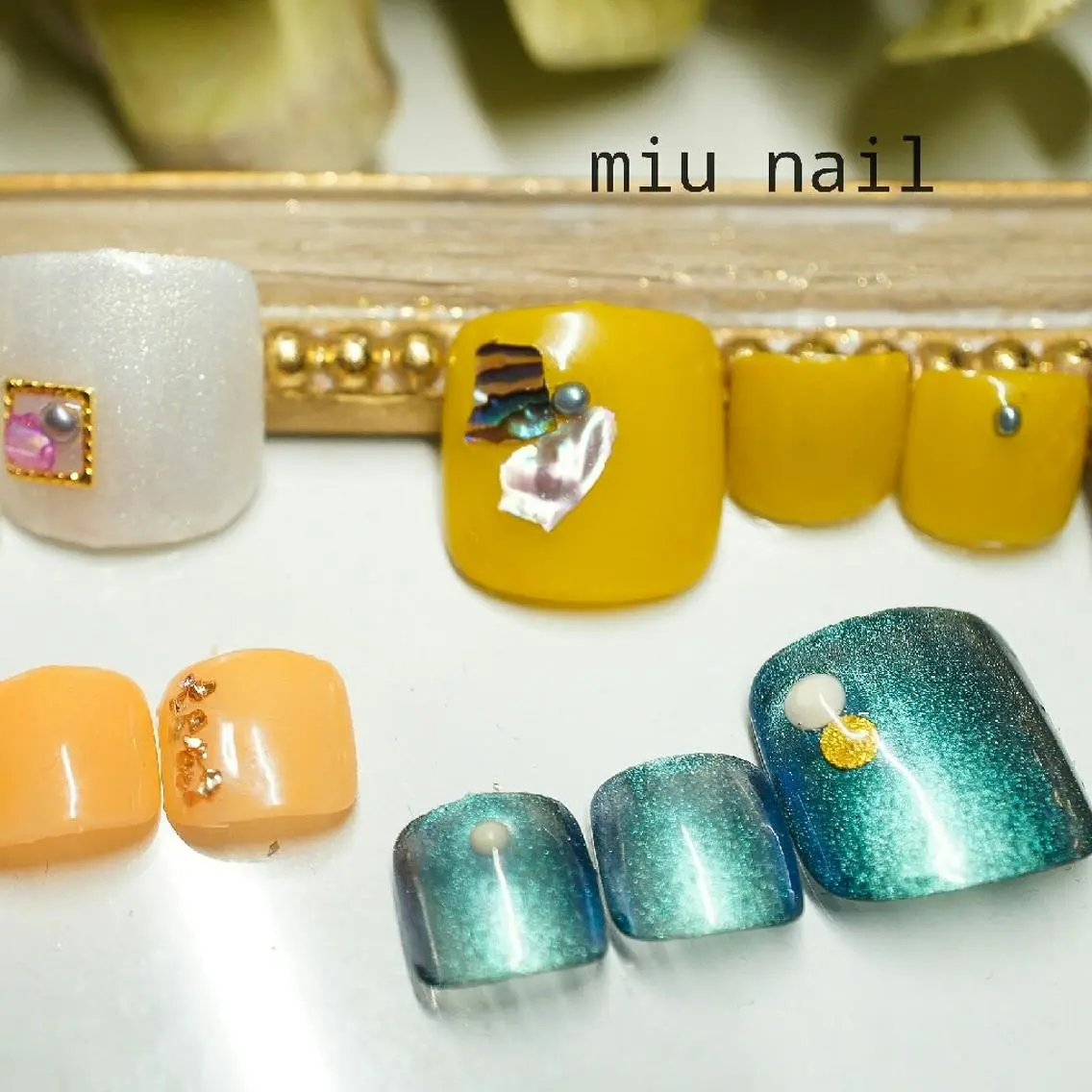 ネイル ロング MIU nailのネイルデザイン