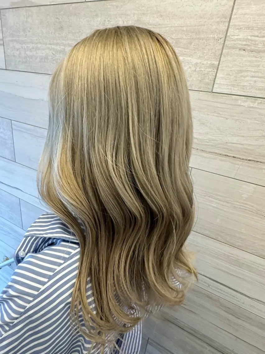 セミロング カラー 堀江美容室 千晶のヘアスタイル