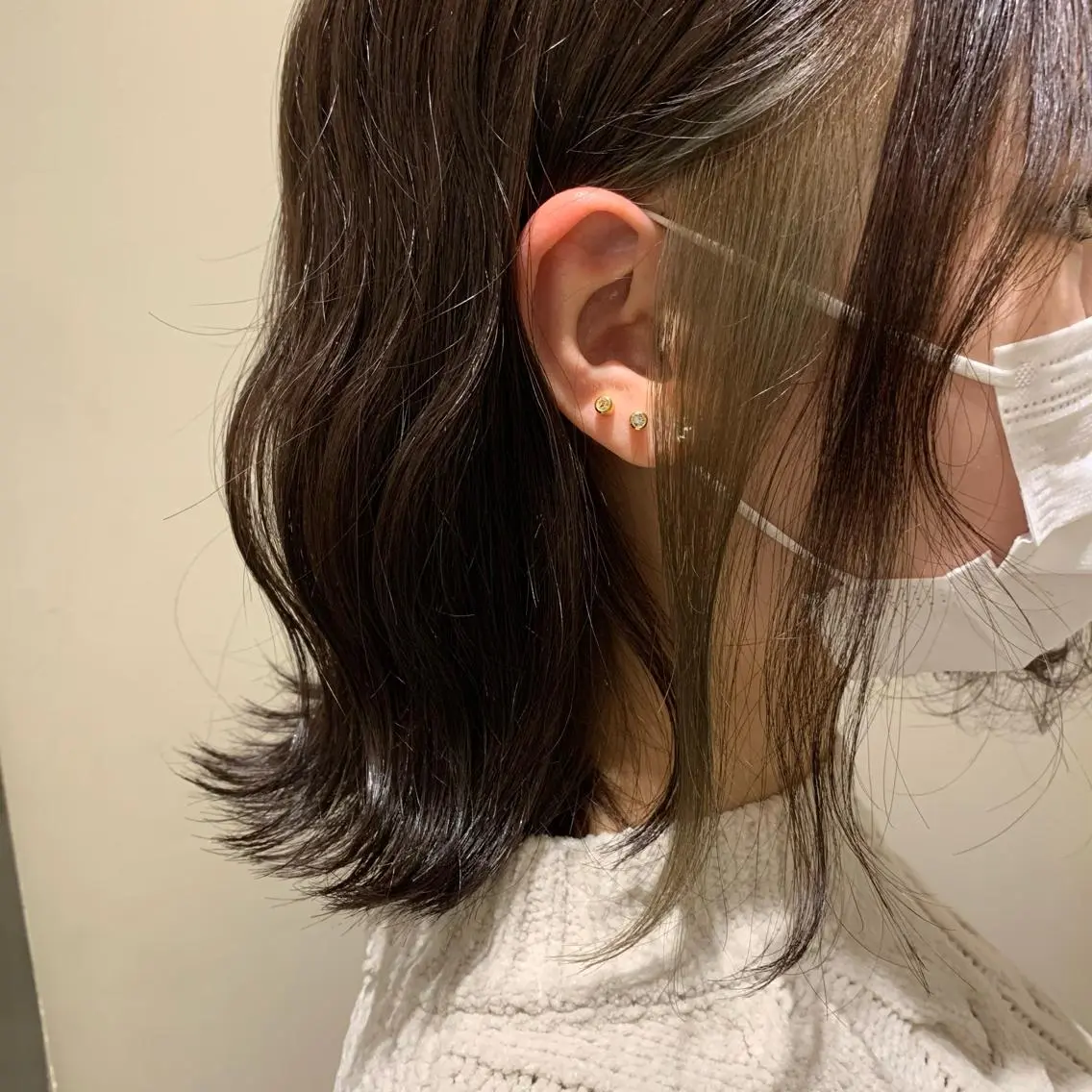 ミディアム カラー 韓国スタイル🇰🇷 annaのヘアスタイル