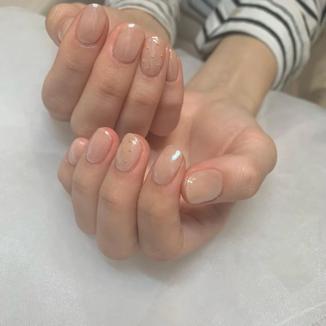 ネイル オーロラネイル cocoro nail salonのネイルデザイン
