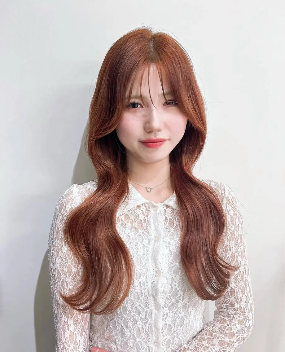ロング 田中 陸雄のヘアスタイル