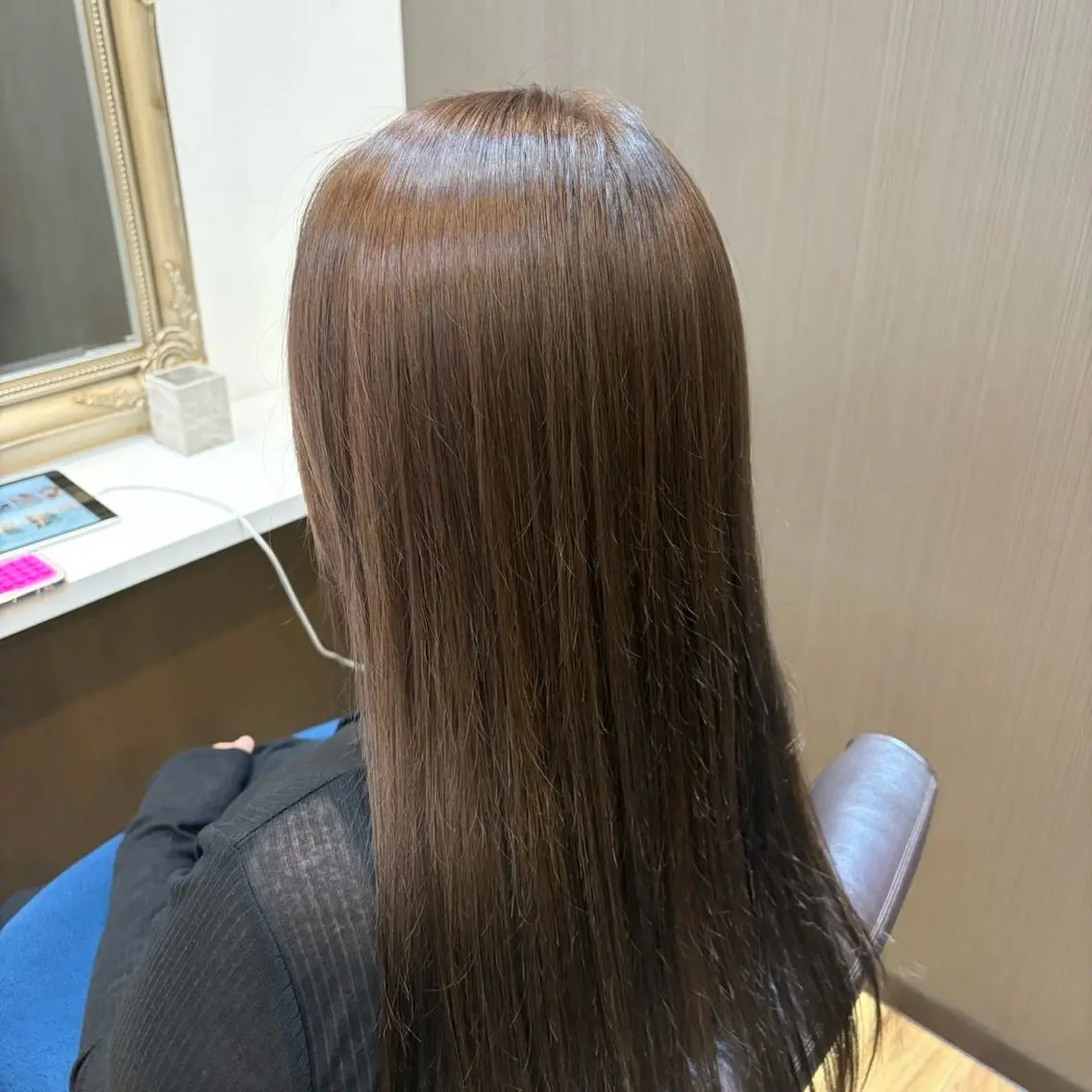 カラー アッシュ ブラウンカラー ヘアカラー まつもと はるなのヘアスタイル