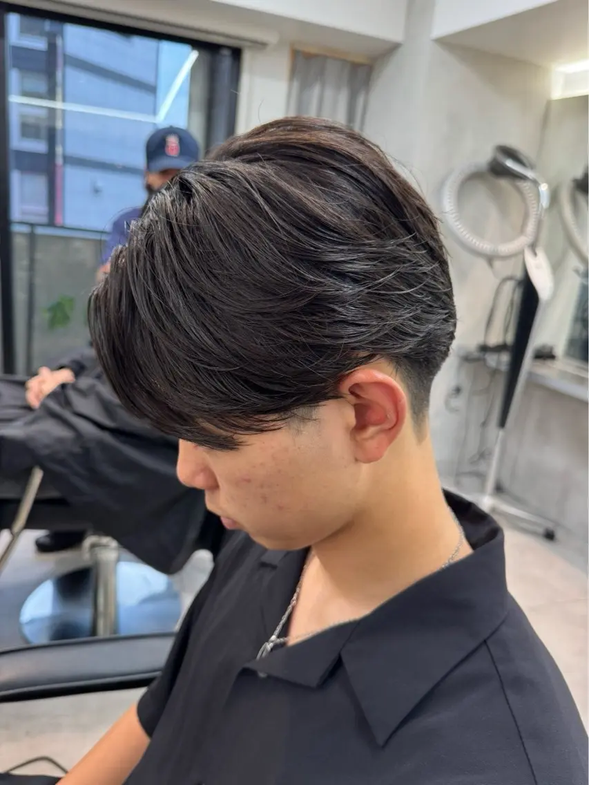 ショート メンズ 縮毛矯正 清瀧 巧人のヘアスタイル
