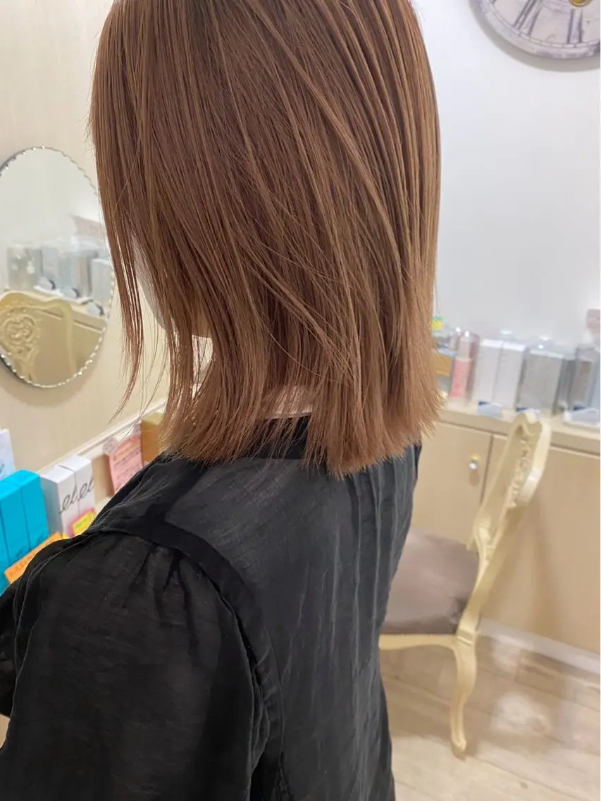 ミディアム カラー ヘアカラー MIKU 名古屋/矢場町のヘアスタイル