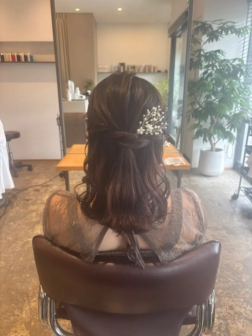 ヘアアレンジ ヘアセット rio ୨୧のヘアスタイル