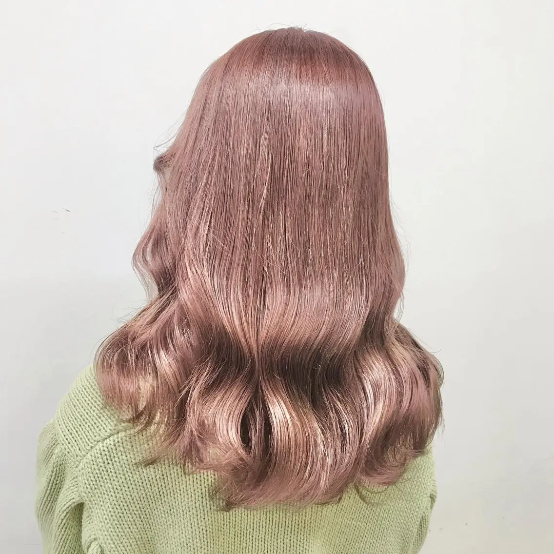 ロング カラー ヘアカラー トリートメント 🍒韓国暖色ヘア NO.1🍒🪽のヘアスタイル