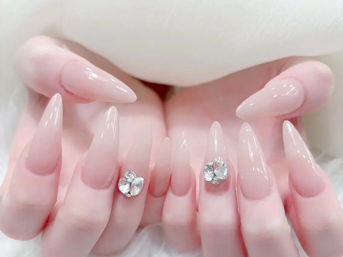 「10本チップ長さ出し」+ワンカラ¥9980->¥7980の写真
