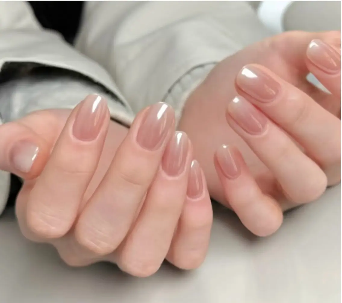 ネイル ハンドネイル H3 Nail Tsuki🦋💙のネイルデザイン