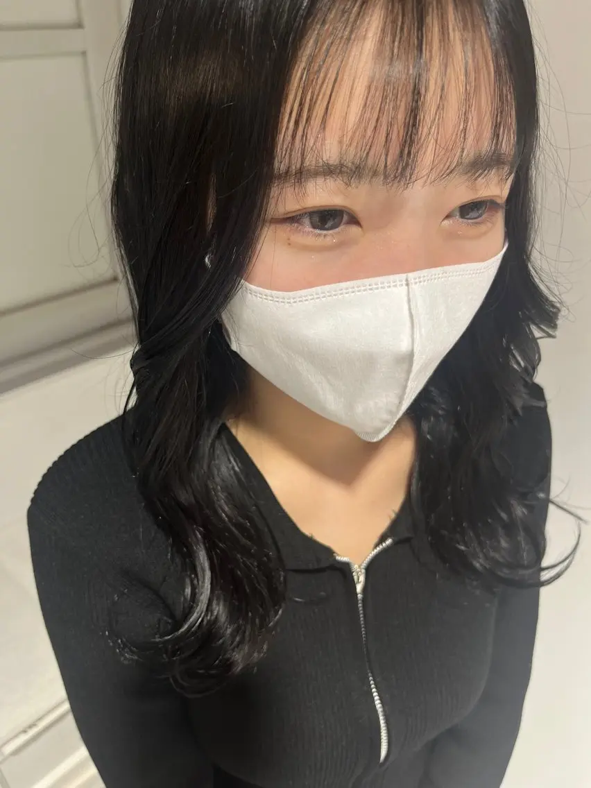 ロング カラー カット ヘアカラー 小谷野 真優のヘアスタイル