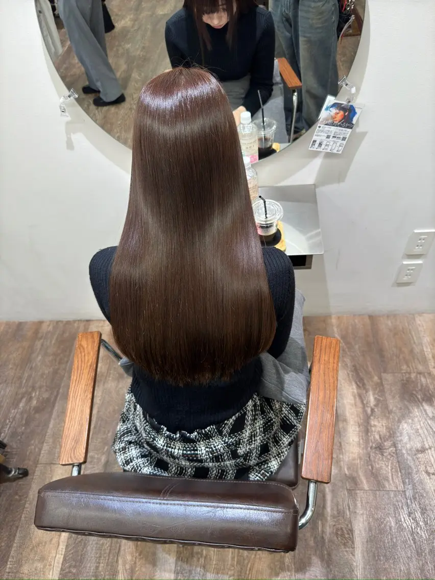 ロング 髪質改善 塩貝 幸音のヘアスタイル