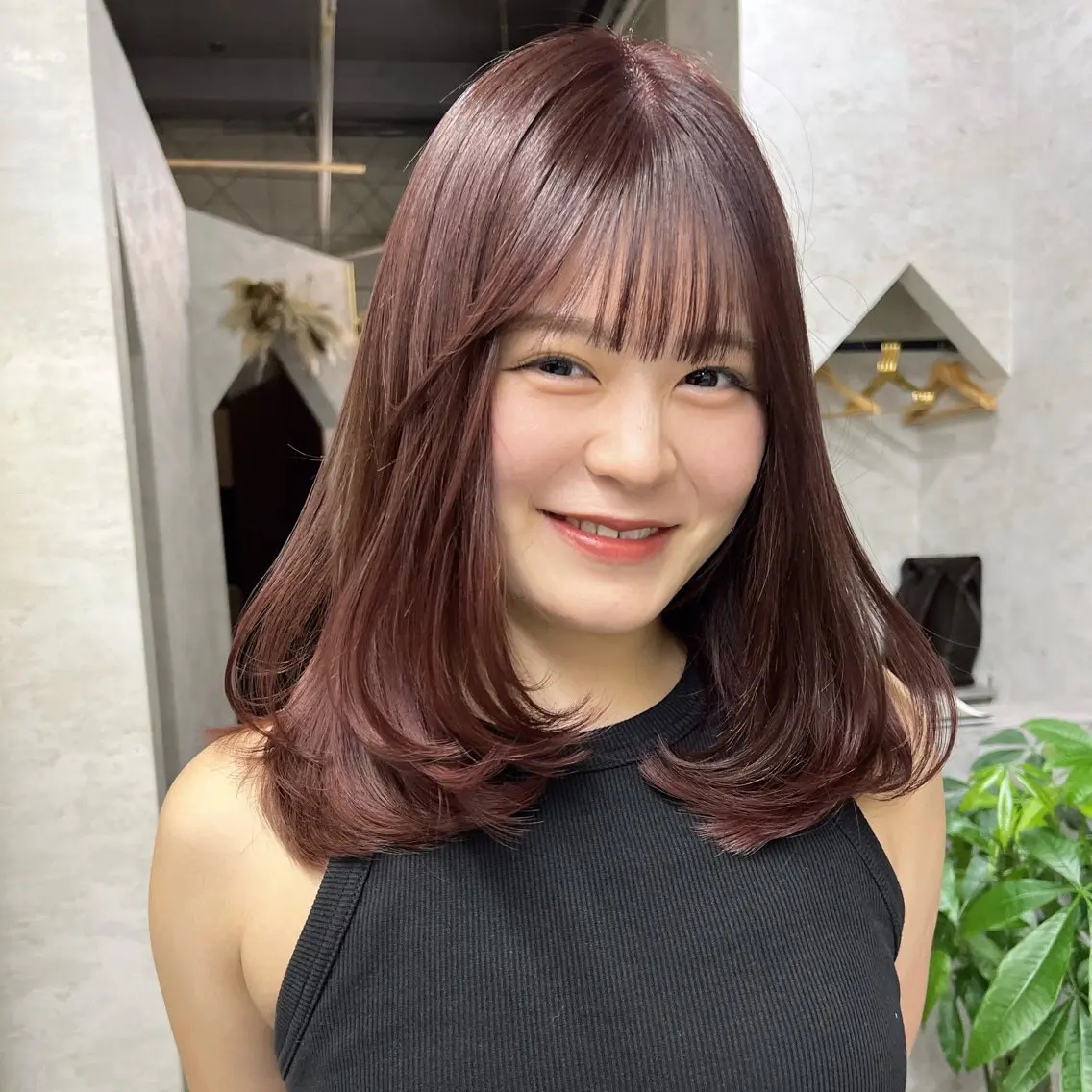 ロング カット ヘアカラー トリートメント エクステ・レイヤ ーカット松下宗翔のヘアスタイル