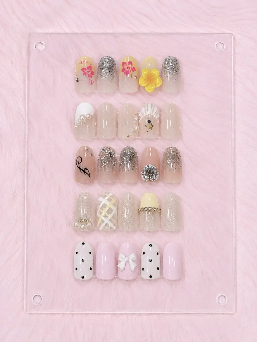 ネイル ハンドネイル IROHA NAIL 愛音のネイルデザイン