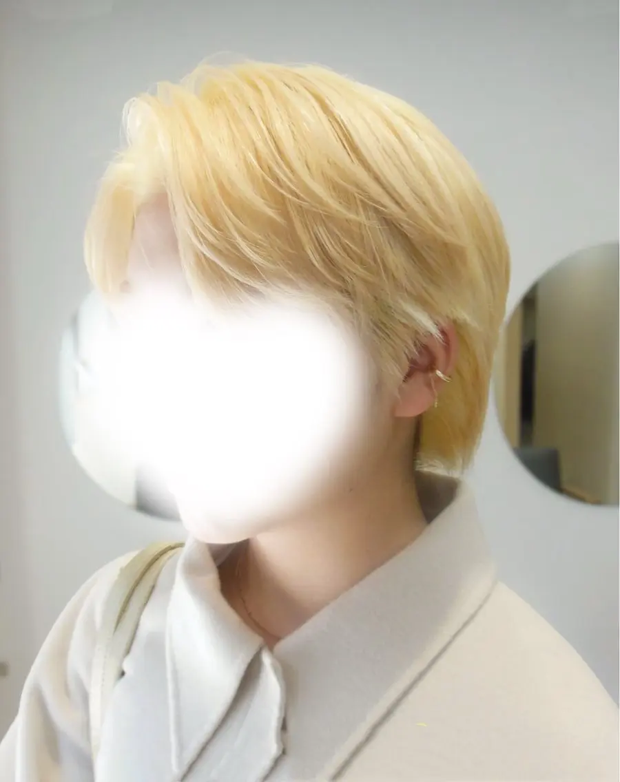 【抜きっぱなしブロンド✨】リタッチ+トリートメントの写真